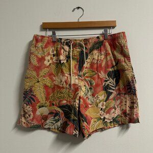 Vintage Polo Ralph Lauren Polo Sport Floral Swim Trunks Mens Size Medium